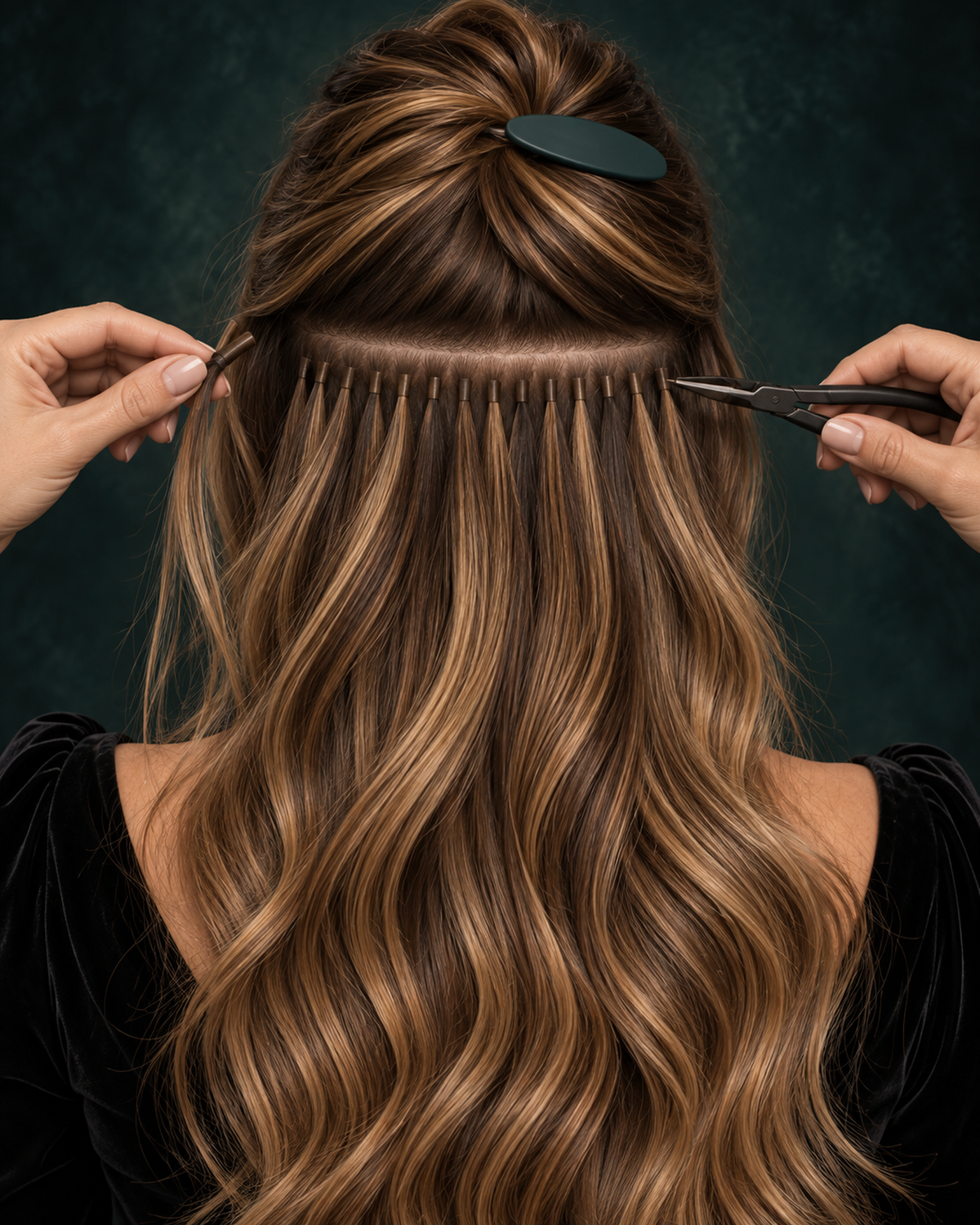 I-TIPS HAIR EXTENSIONS, BRONZE SPOTLIGHT #3/24