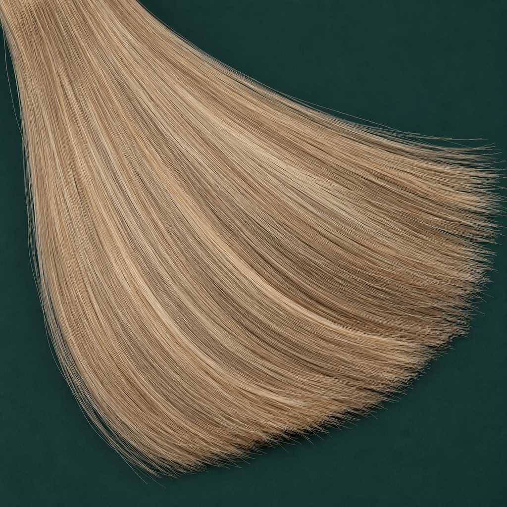 GENIUS WEFT HAIR EXTENSIONS, LIVED-IN BLONDE #18