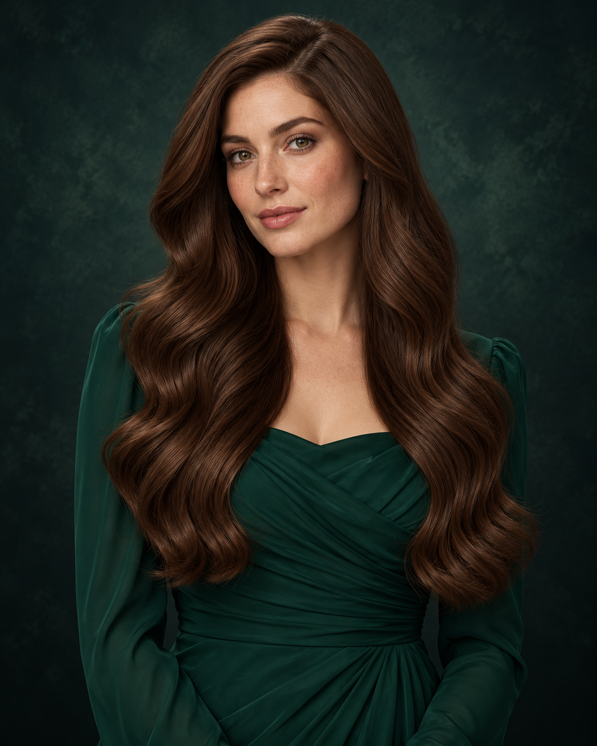 I-TIPS HAIR EXTENSIONS, CHESTNUT GRACE #6