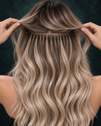 I-TIPS HAIR EXTENSIONS, SMOKE-TO-BLONDE #8/60