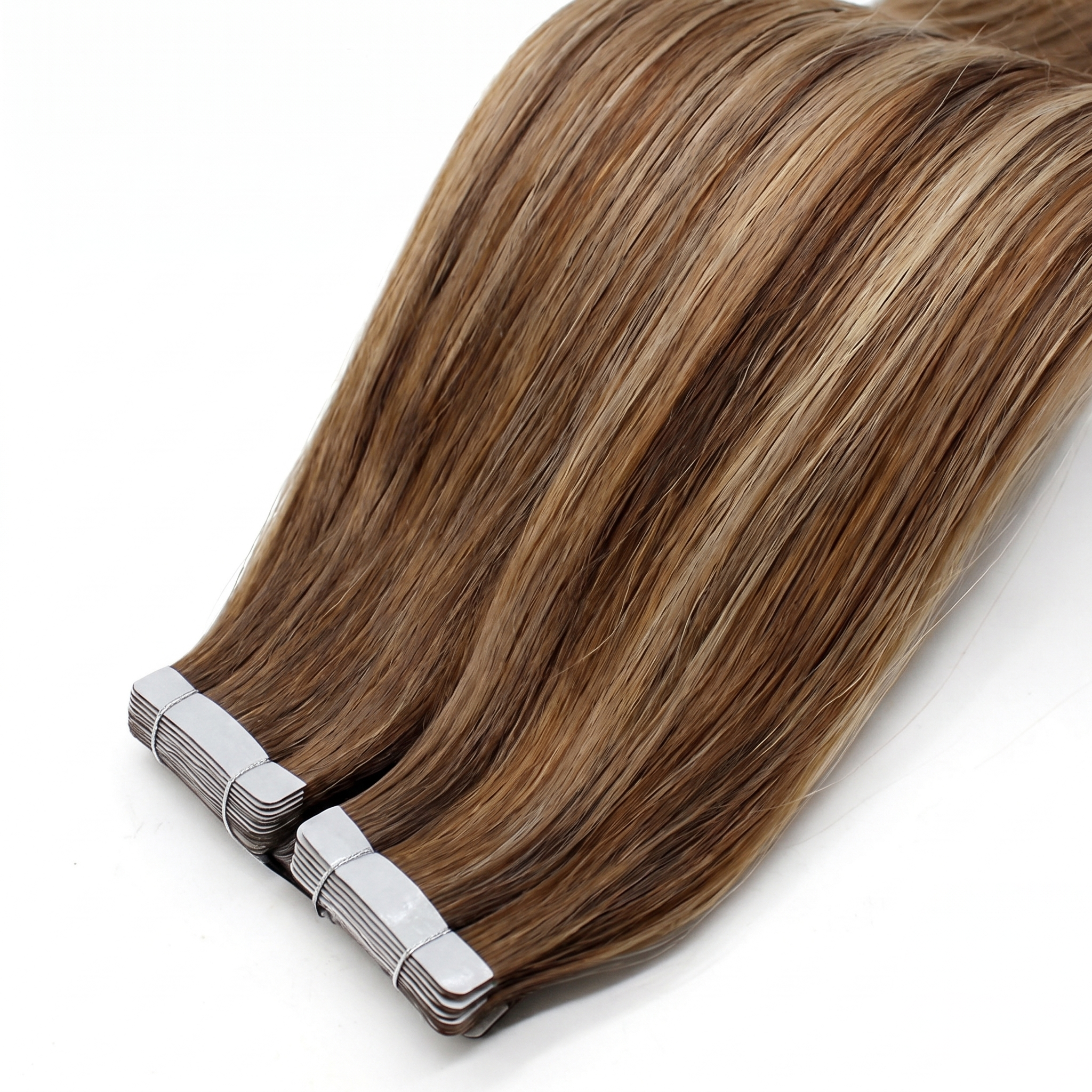 CLASSIC TAPE-IN HAIR EXTENSIONS, COCOA-TO-TOFFEE ROOT #1C/18/46