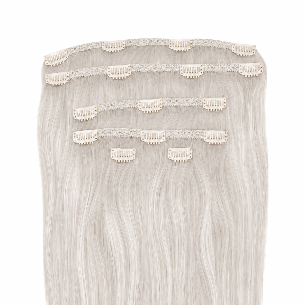 CLIP-IN HAIR EXTENSIONS, ARCTIC HALO #80