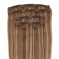 CLIP-IN HAIR EXTENSIONS, BRONZE SPOTLIGHT #3/24
