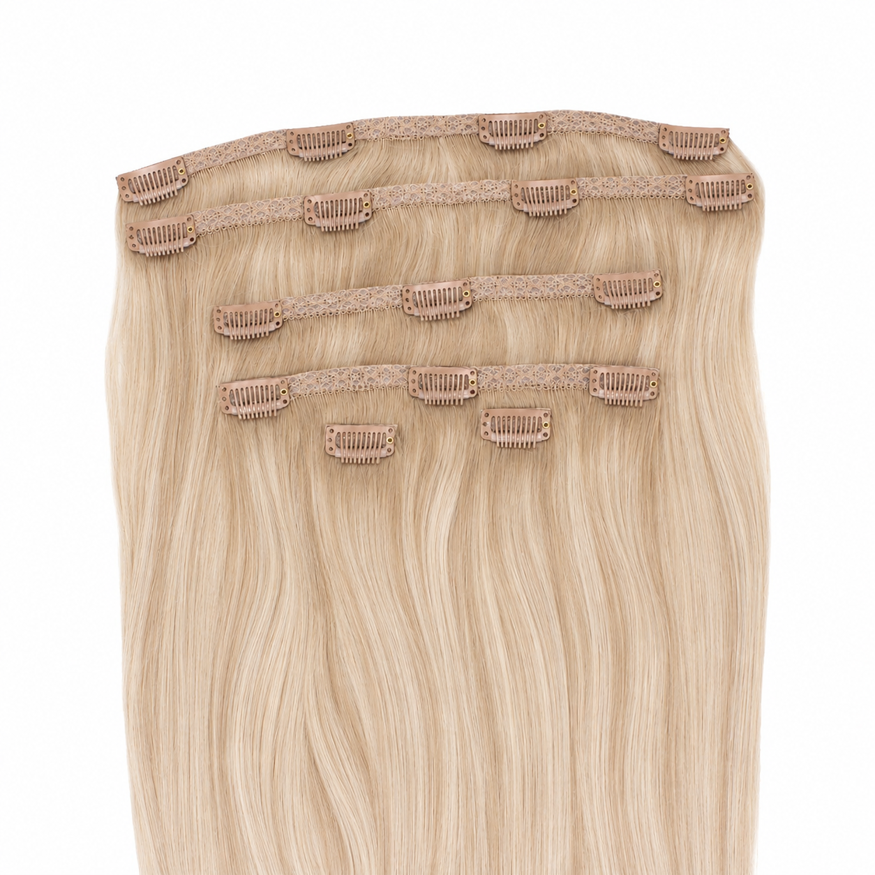CLIP-IN HAIR EXTENSIONS, CHAMPAGNE OVATION #P10/16/60-80