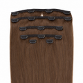 CLIP-IN HAIR EXTENSIONS, CHESTNUT GRACE #6