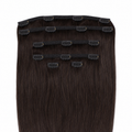 CLIP-IN HAIR EXTENSIONS, COCOA MUSE #1C