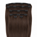CLIP-IN HAIR EXTENSIONS, SABLE WALNUT #3