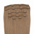 CLIP-IN HAIR EXTENSIONS, SOFT SMOKE BROWN #9