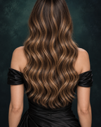 I-TIPS HAIR EXTENSIONS, COCOA-TO-TOFFEE ROOT #1C/18/46