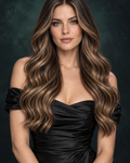 I-TIPS HAIR EXTENSIONS, COCOA-TO-TOFFEE ROOT #1C/18/46