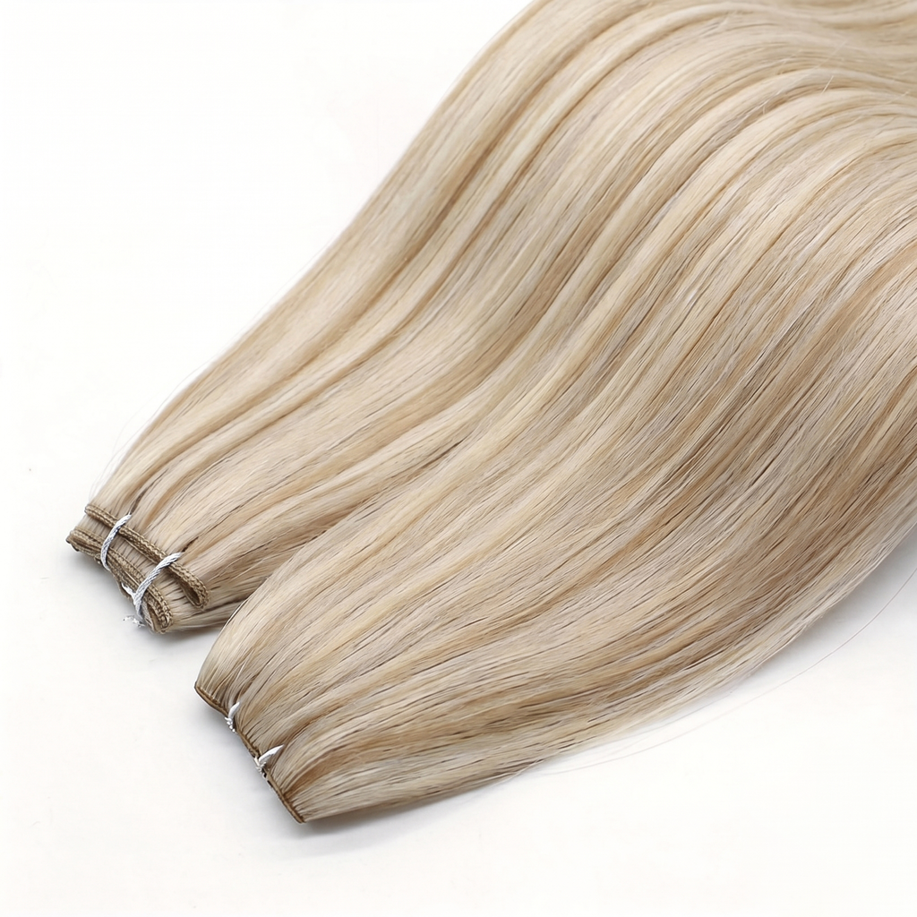 GENIUS WEFT HAIR EXTENSIONS, CASHMERE BEIGE #90
