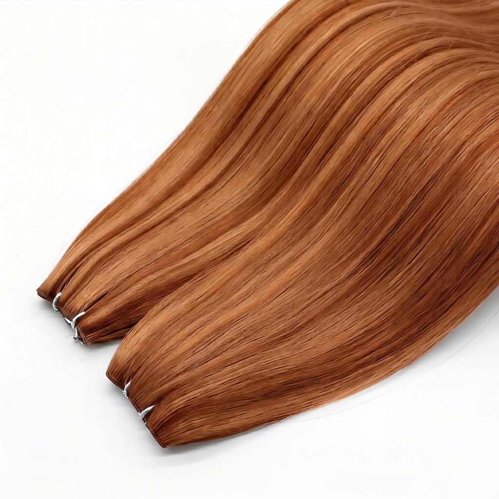 GENIUS WEFT HAIR EXTENSIONS, COPPER SIREN #30