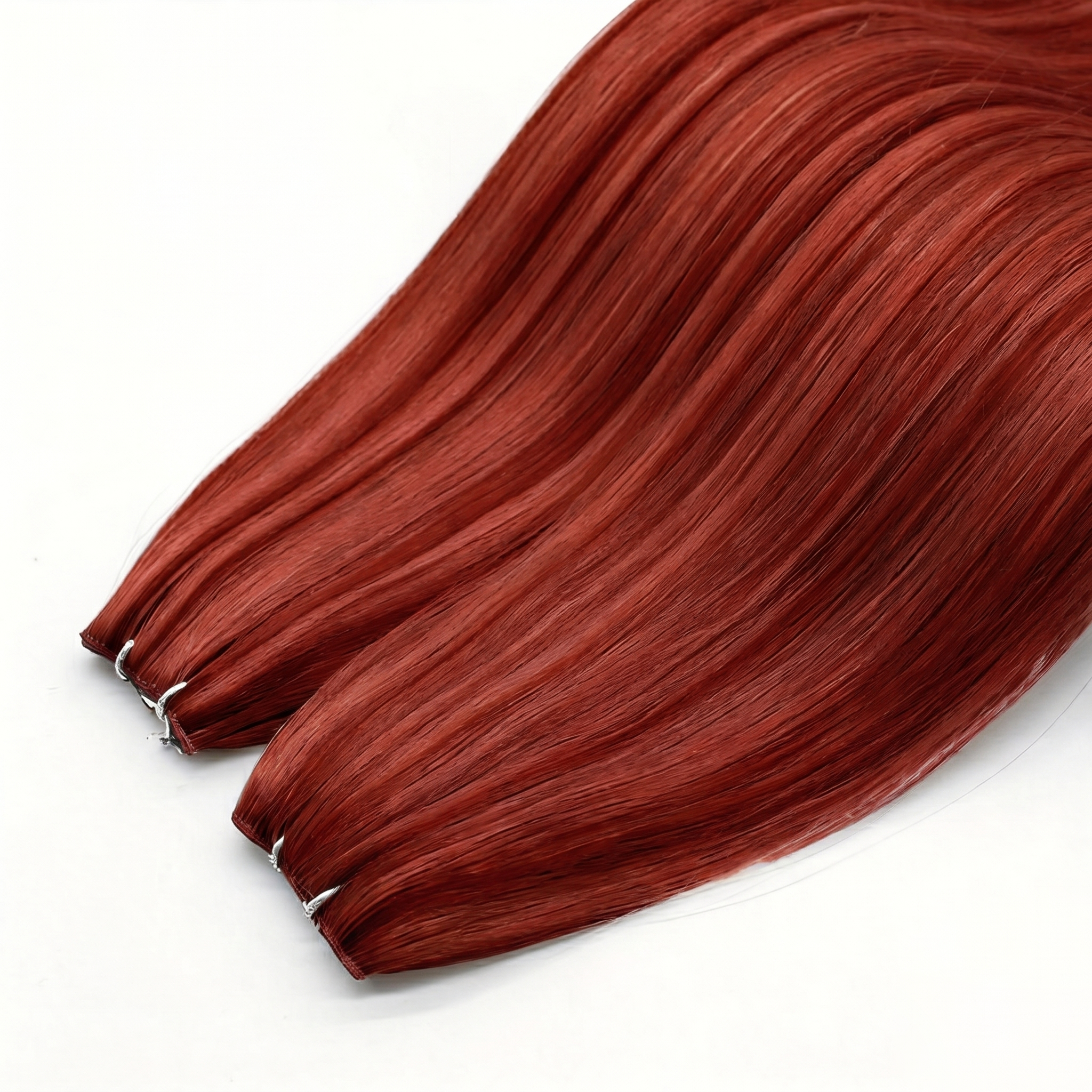 GENIUS WEFT HAIR EXTENSIONS, CRIMSON RESOLVE #570