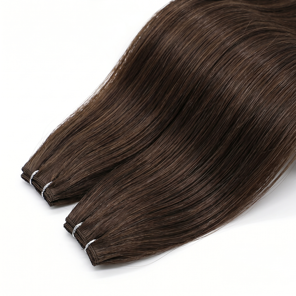 GENIUS WEFT HAIR EXTENSIONS, Sable Walnut #3