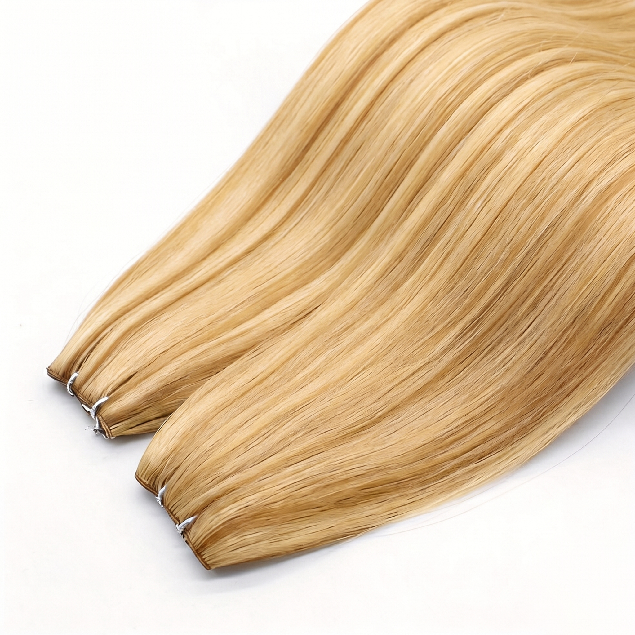 GENIUS WEFT HAIR EXTENSIONS, SUNLIT SOVEREIGN #610