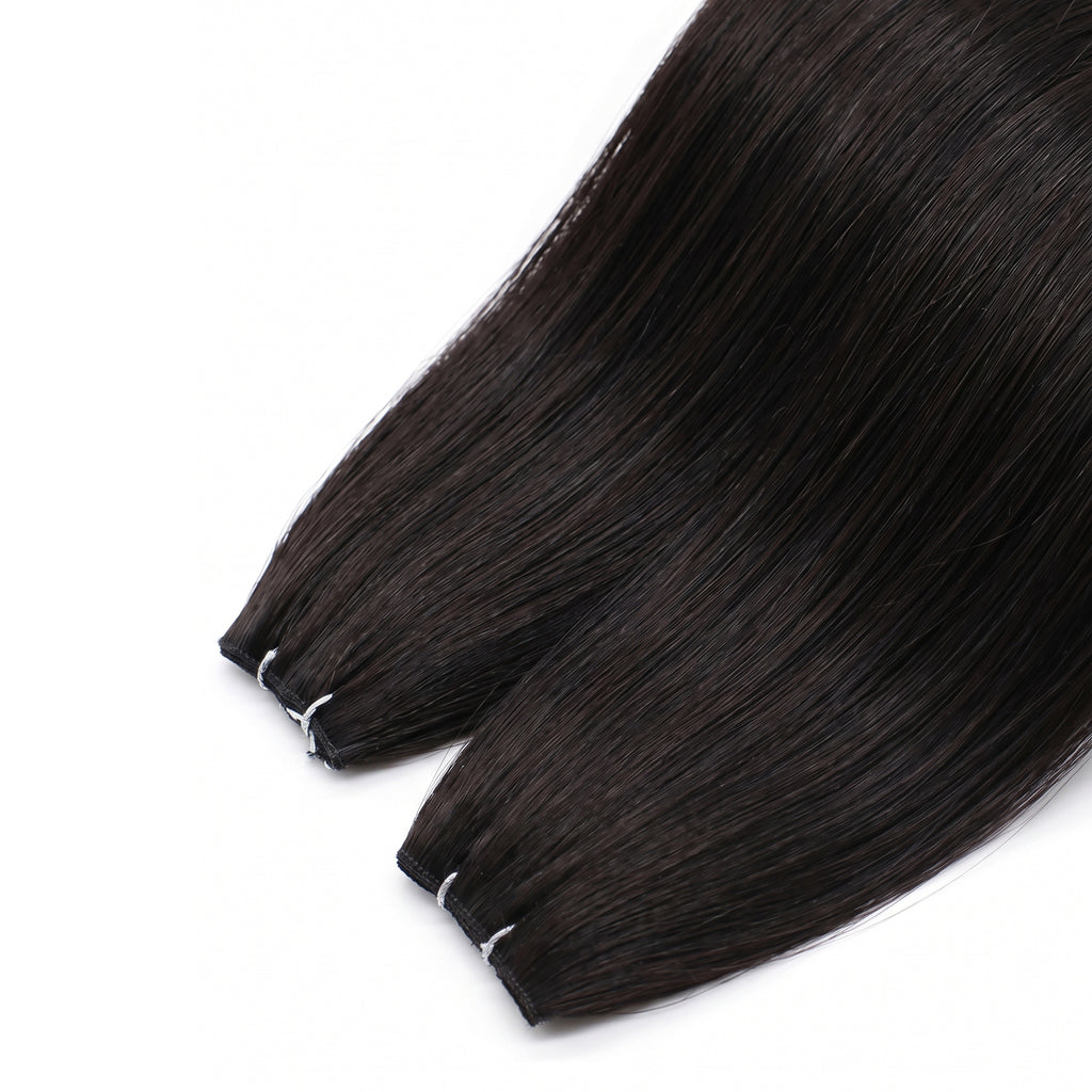 GENIUS WEFT HAIR EXTENSIONS, ONYX CROWN #1