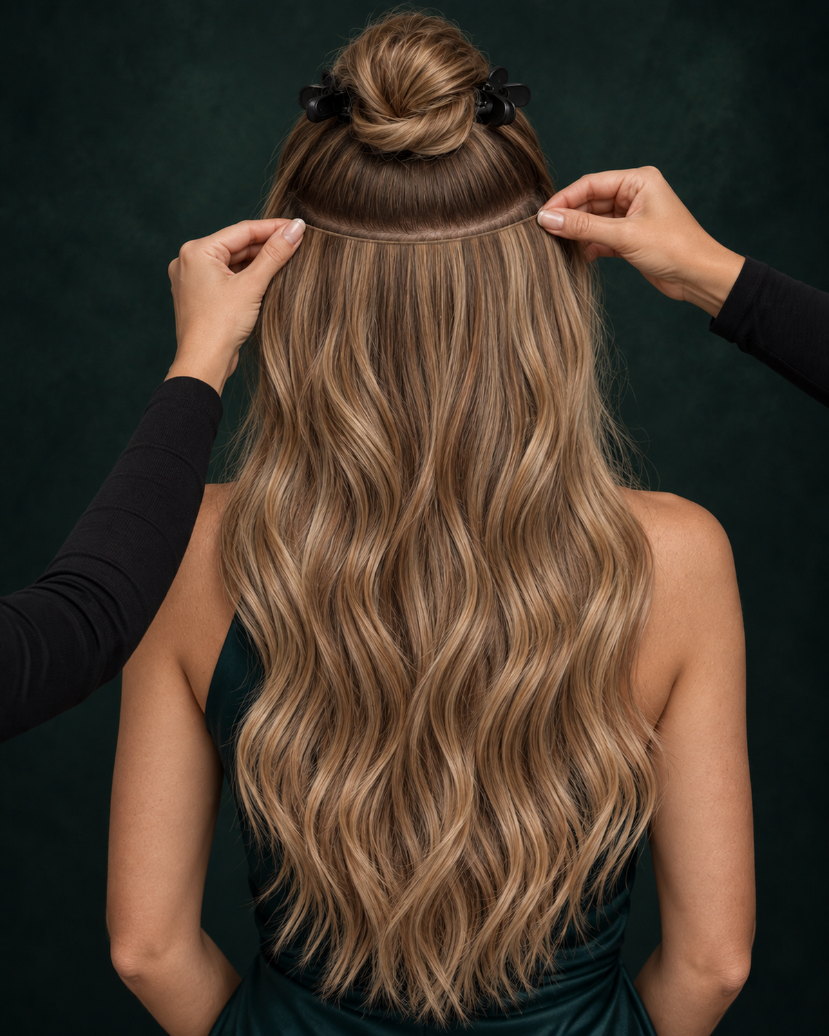 GENIUS WEFT HAIR EXTENSIONS, BRONZE SPOTLIGHT #3/24