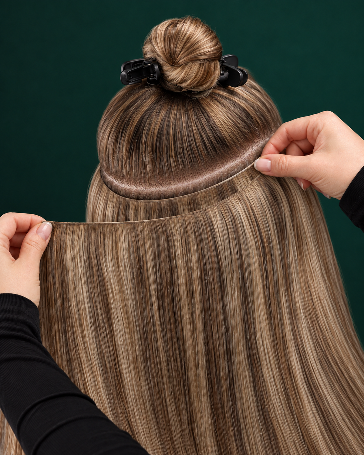 GENIUS WEFT HAIR EXTENSIONS, BRONZE SPOTLIGHT #3/24