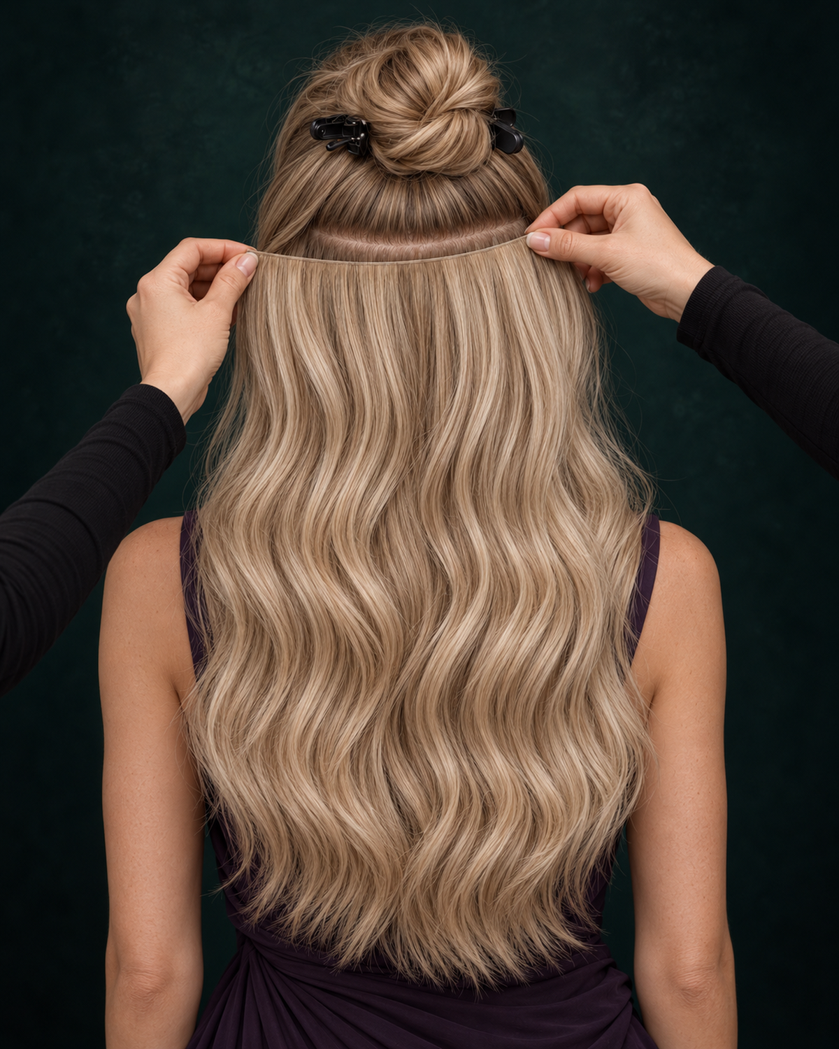 GENIUS WEFT HAIR EXTENSIONS, CHAMPAGNE OVATION #P10/16/60-80