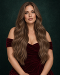 GENIUS WEFT HAIR EXTENSIONS, COCOA BROWN #4