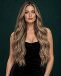 GENIUS WEFT HAIR EXTENSIONS, ESPRESSO REIGN #1C/24/6C