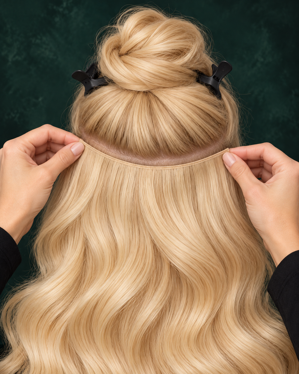 GENIUS WEFT HAIR EXTENSIONS, GILDED AURA #24
