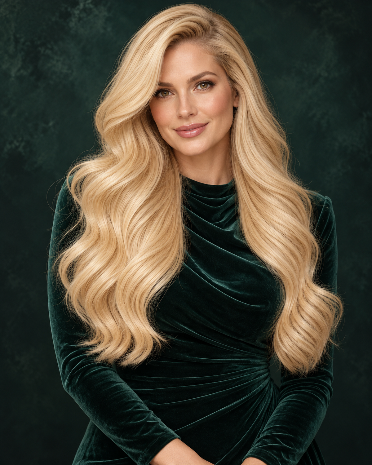 GENIUS WEFT HAIR EXTENSIONS, GILDED AURA #24