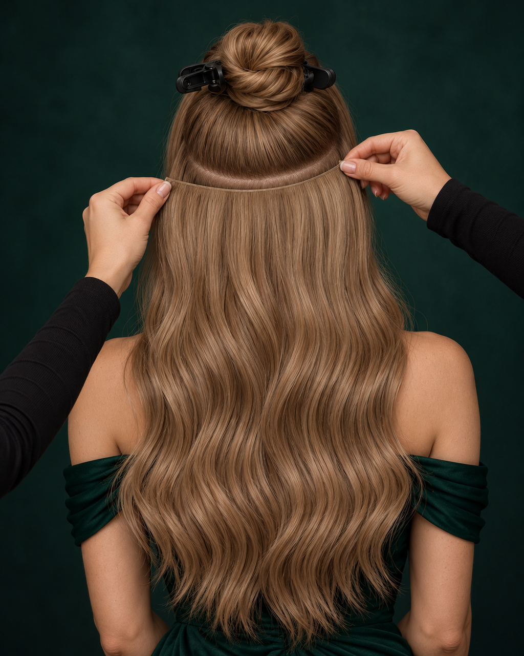 GENIUS WEFT HAIR EXTENSIONS, HAZEL POISE #5