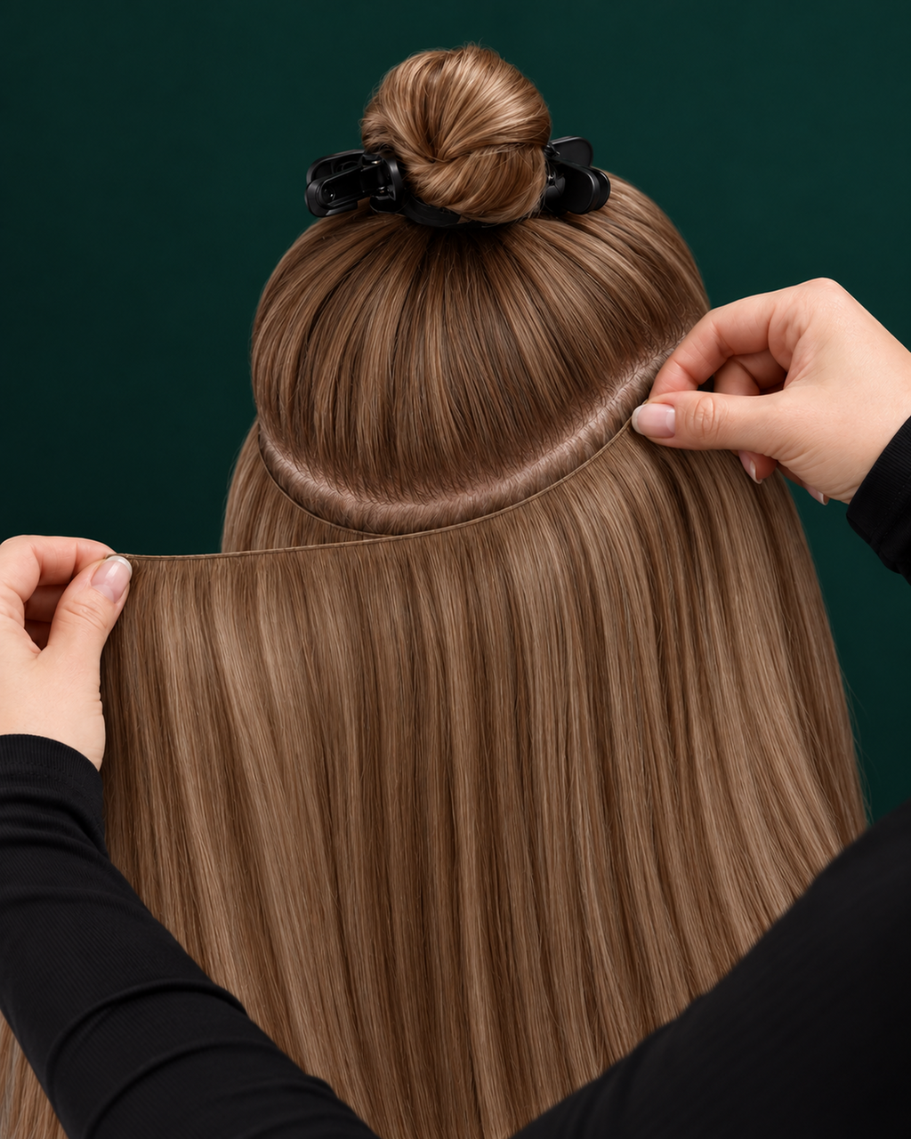 GENIUS WEFT HAIR EXTENSIONS, HAZEL POISE #5