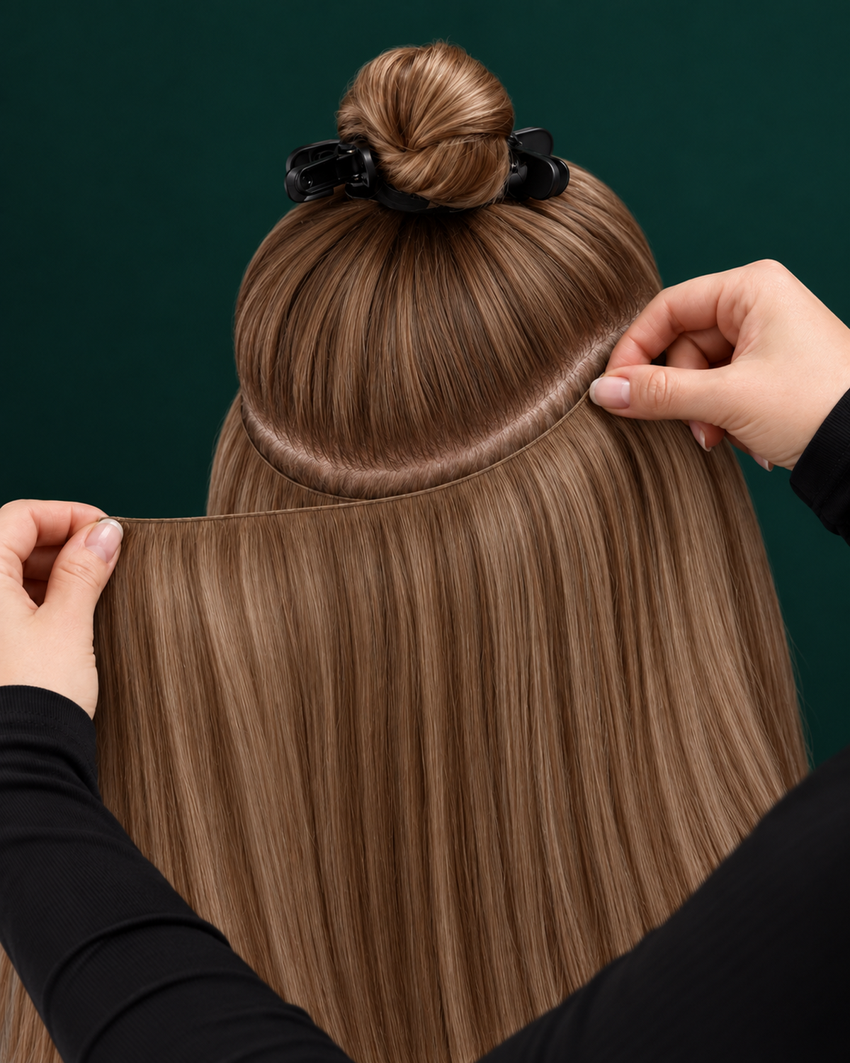 GENIUS WEFT HAIR EXTENSIONS, HAZEL POISE #5