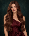 GENIUS WEFT HAIR EXTENSIONS, MAPLE AFTERGLOW #530