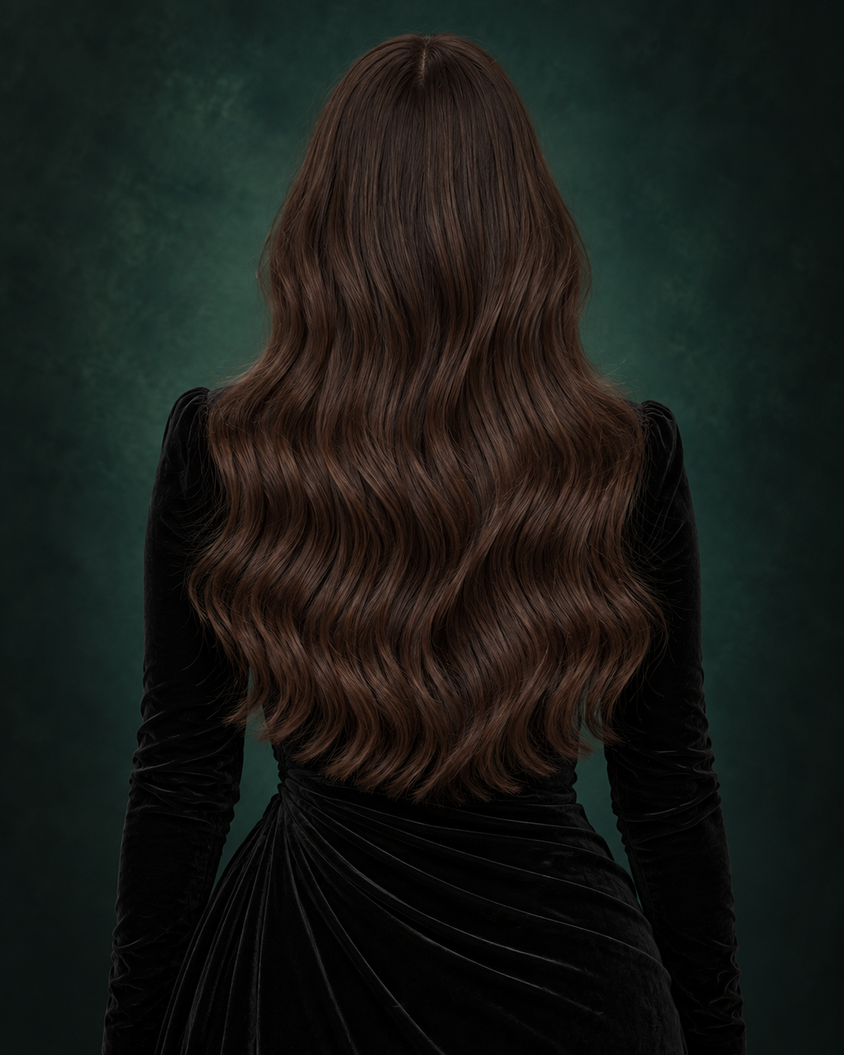 GENIUS WEFT HAIR EXTENSIONS, MIDNIGHT COCOA #2