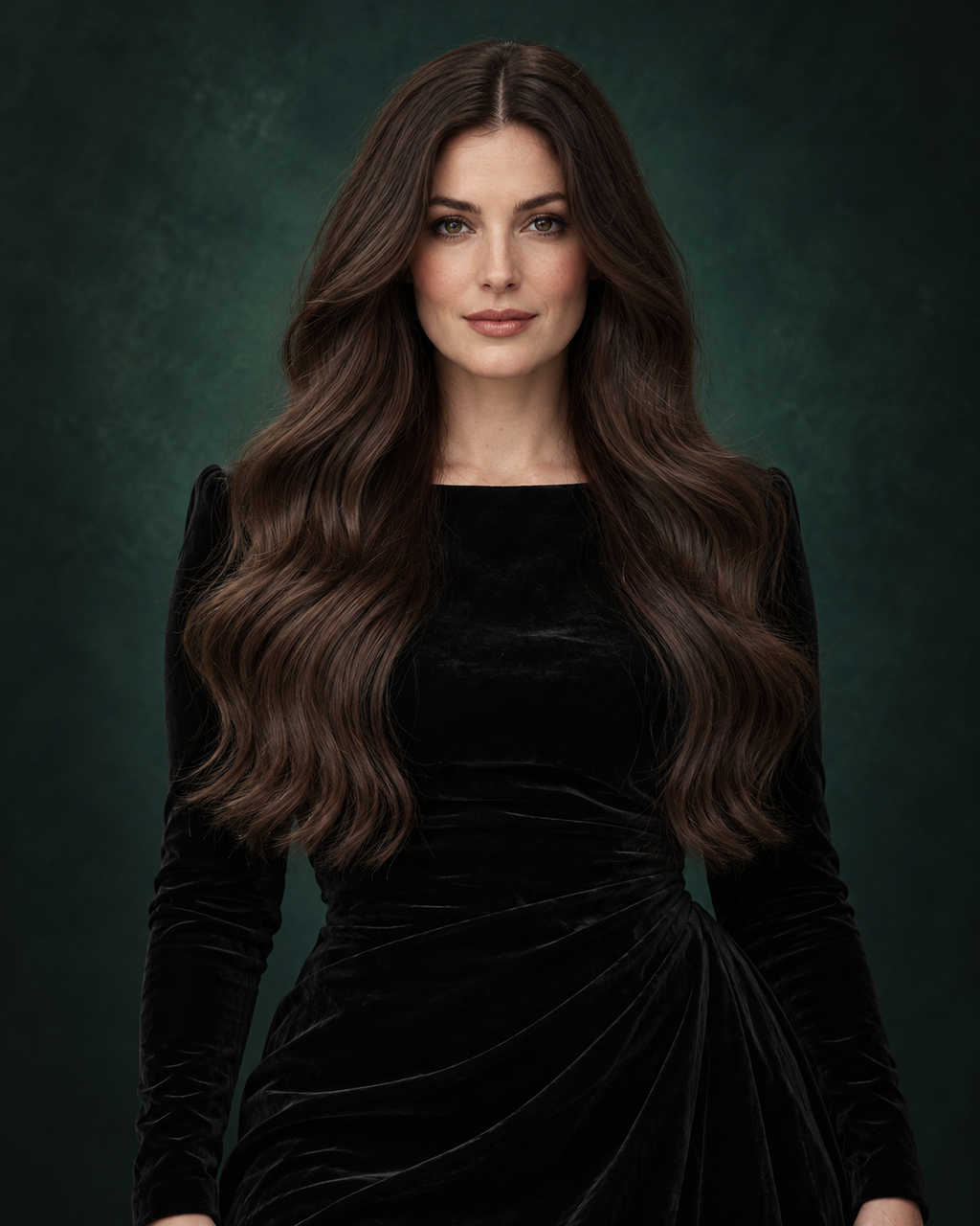 GENIUS WEFT HAIR EXTENSIONS, MIDNIGHT COCOA #2