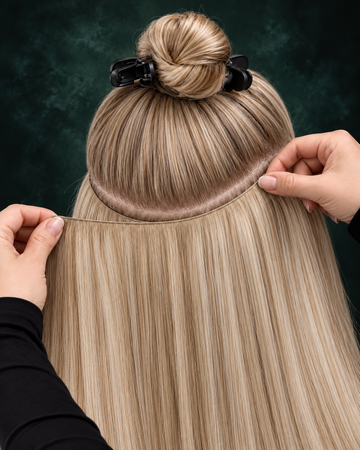 GENIUS WEFT HAIR EXTENSIONS, NOCTURNE ICE #8C/60