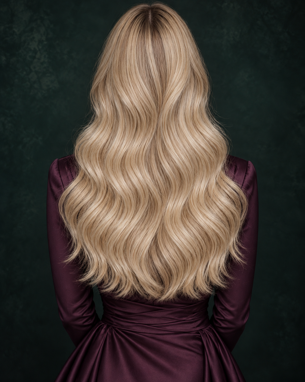 GENIUS WEFT HAIR EXTENSIONS, PEARL GILT #18/16/24