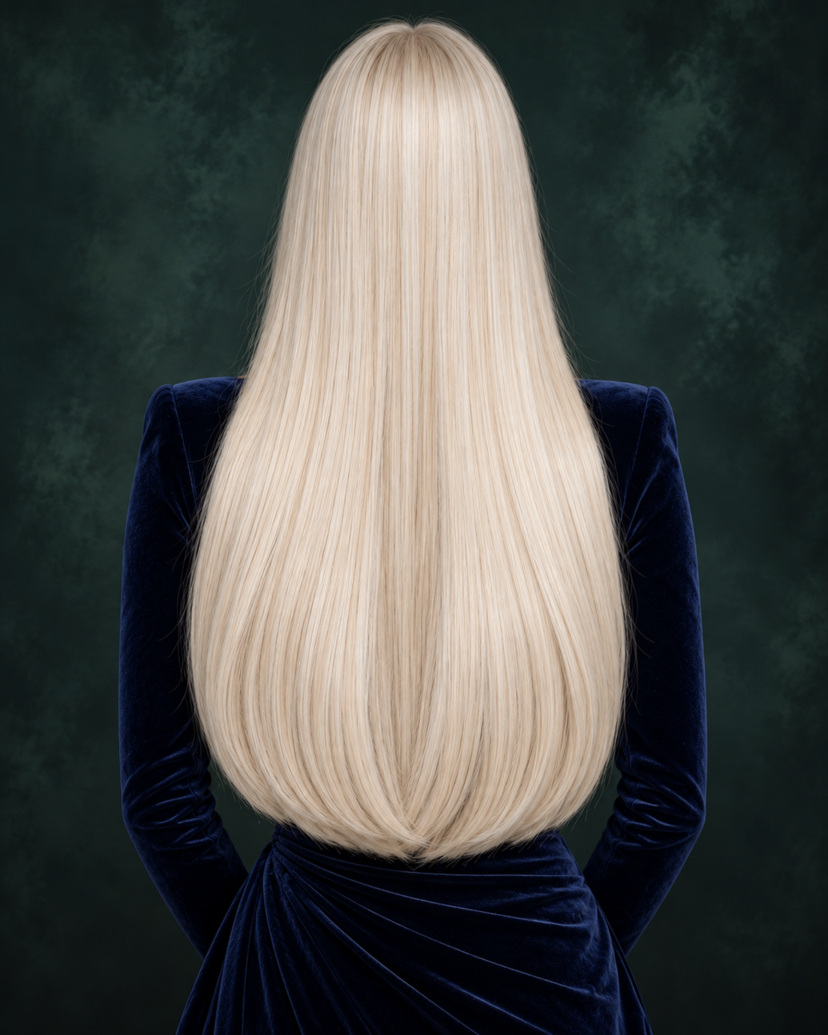 GENIUS WEFT HAIR EXTENSIONS, PLATINUM VEIL #88