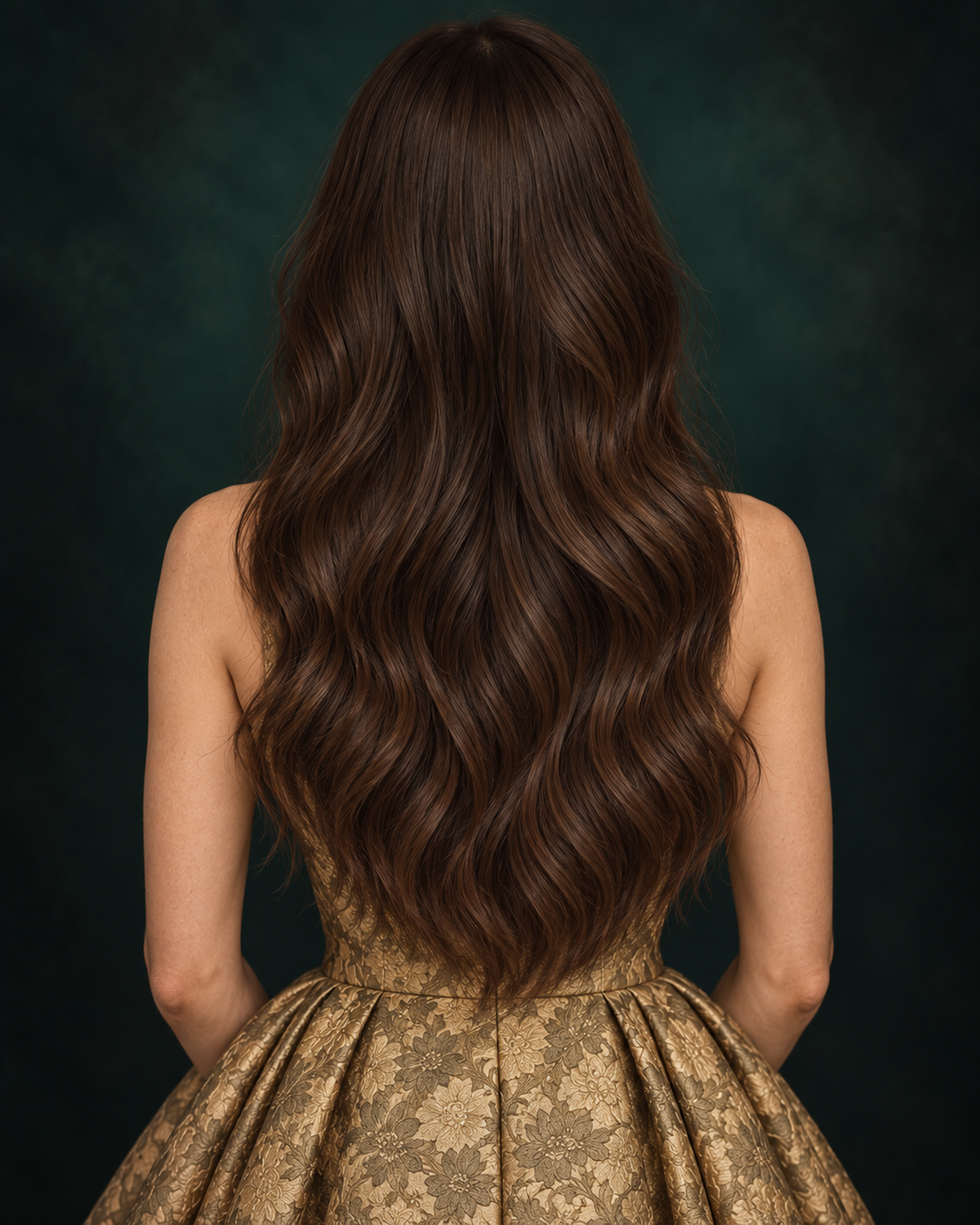 GENIUS WEFT HAIR EXTENSIONS, Sable Walnut #3