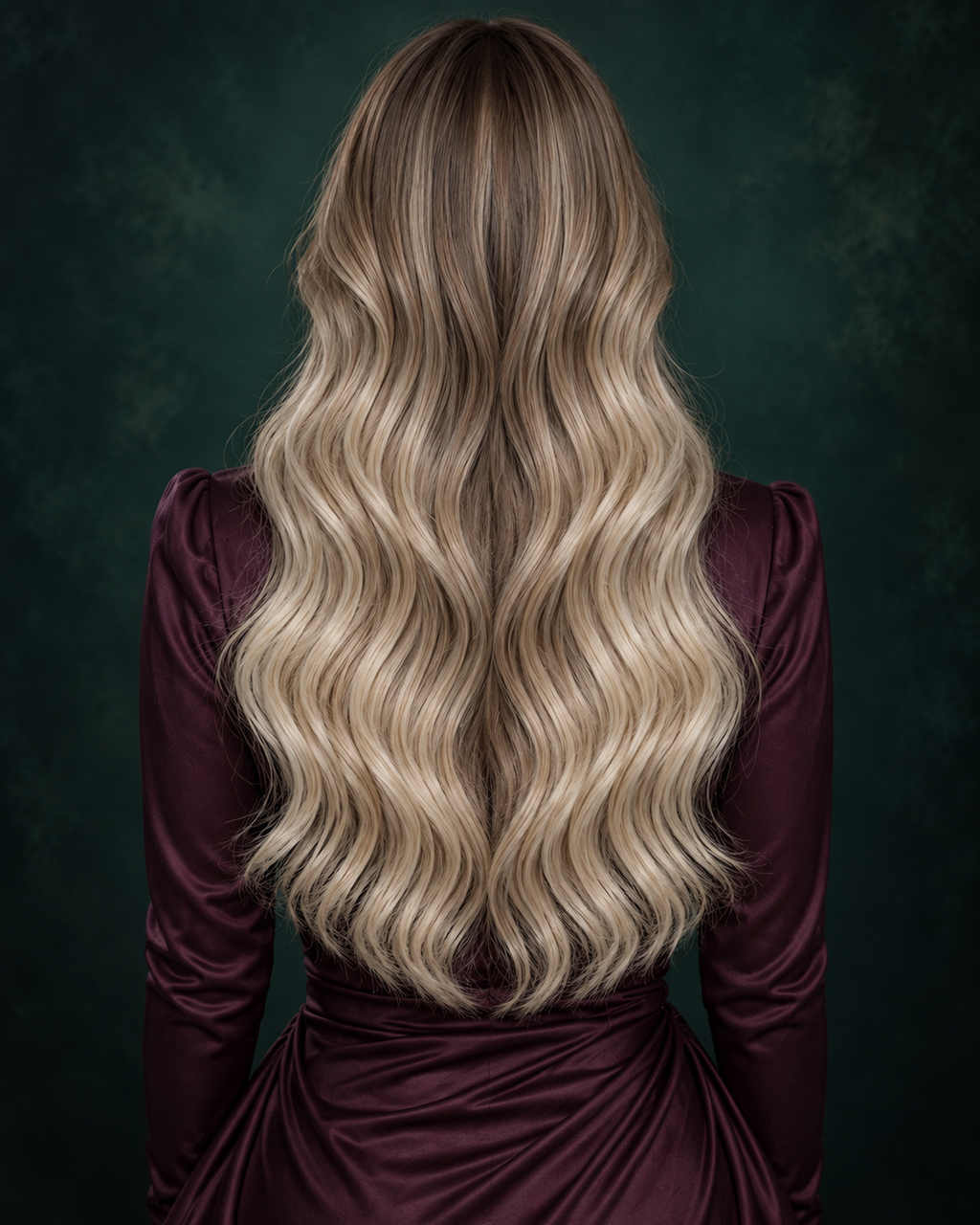 GENIUS WEFT HAIR EXTENSIONS, SMOKE-TO-BLONDE #8/60