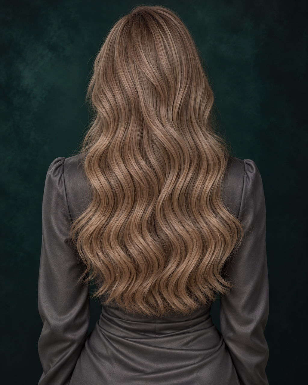 GENIUS WEFT HAIR EXTENSIONS, SMOKED TAUPE #8