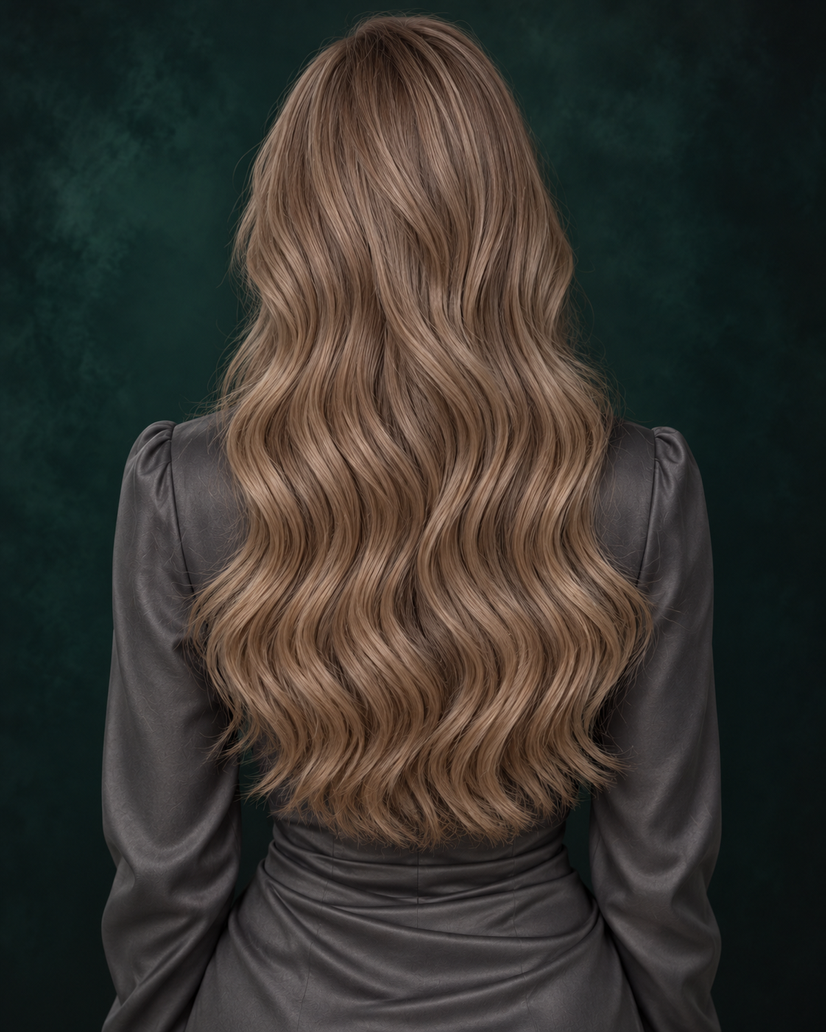 GENIUS WEFT HAIR EXTENSIONS, SMOKED TAUPE #8