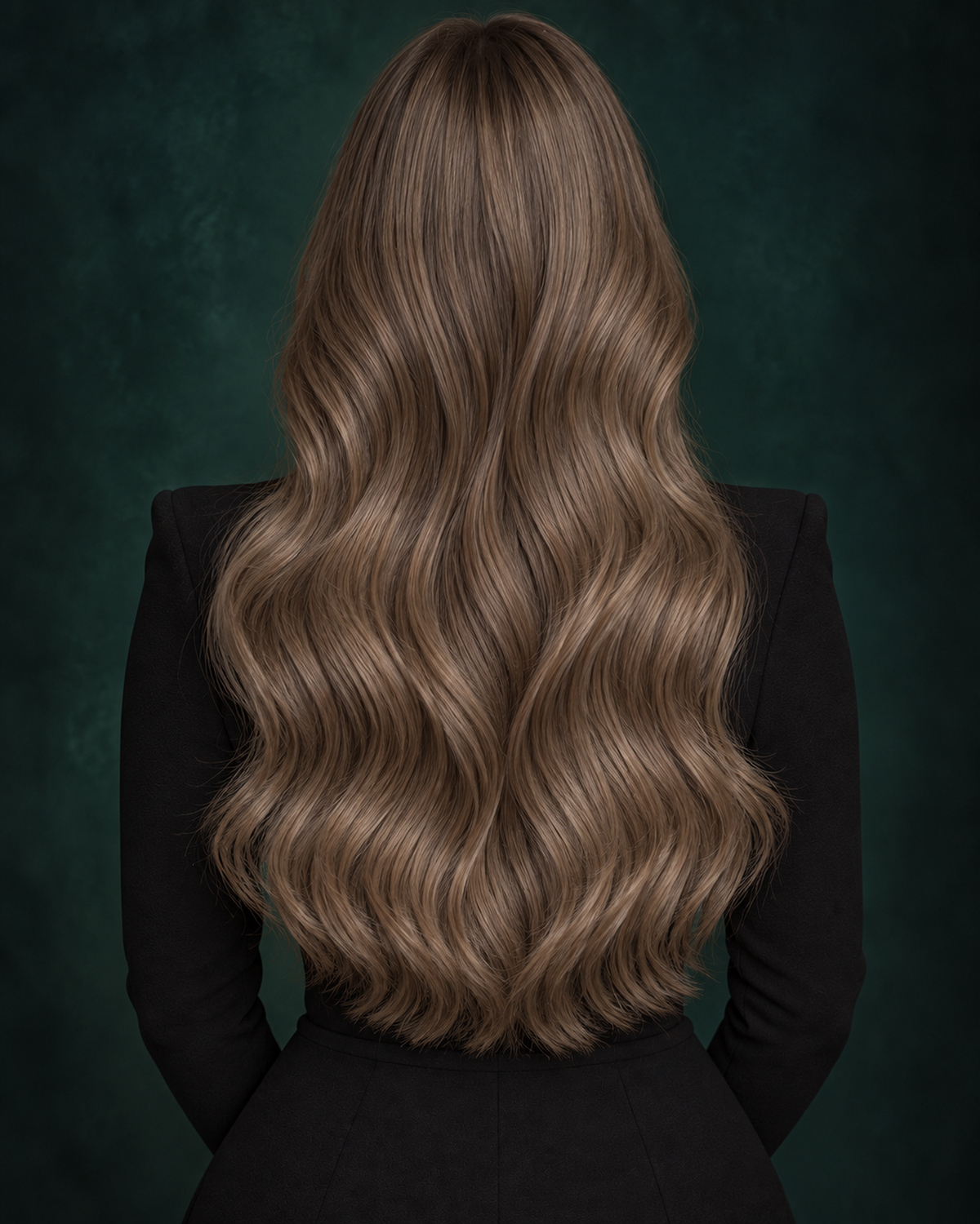 GENIUS WEFT HAIR EXTENSIONS, SOFT SMOKE BROWN #9