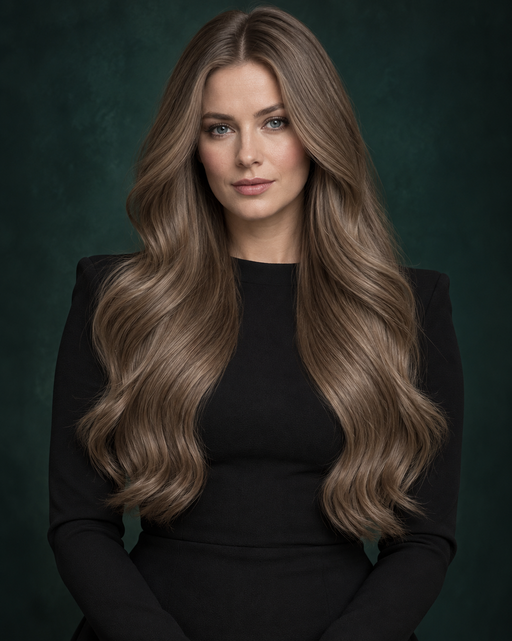 GENIUS WEFT HAIR EXTENSIONS, SOFT SMOKE BROWN #9