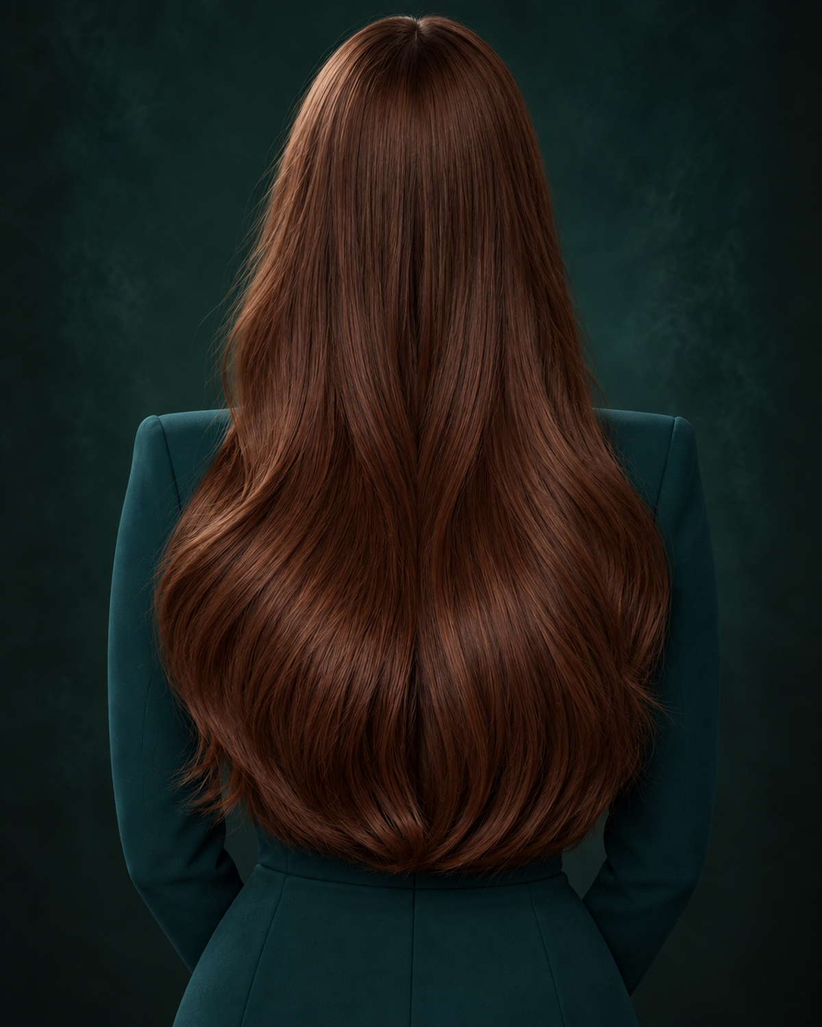 GENIUS WEFT HAIR EXTENSIONS, VELVET CHESTNUT #10