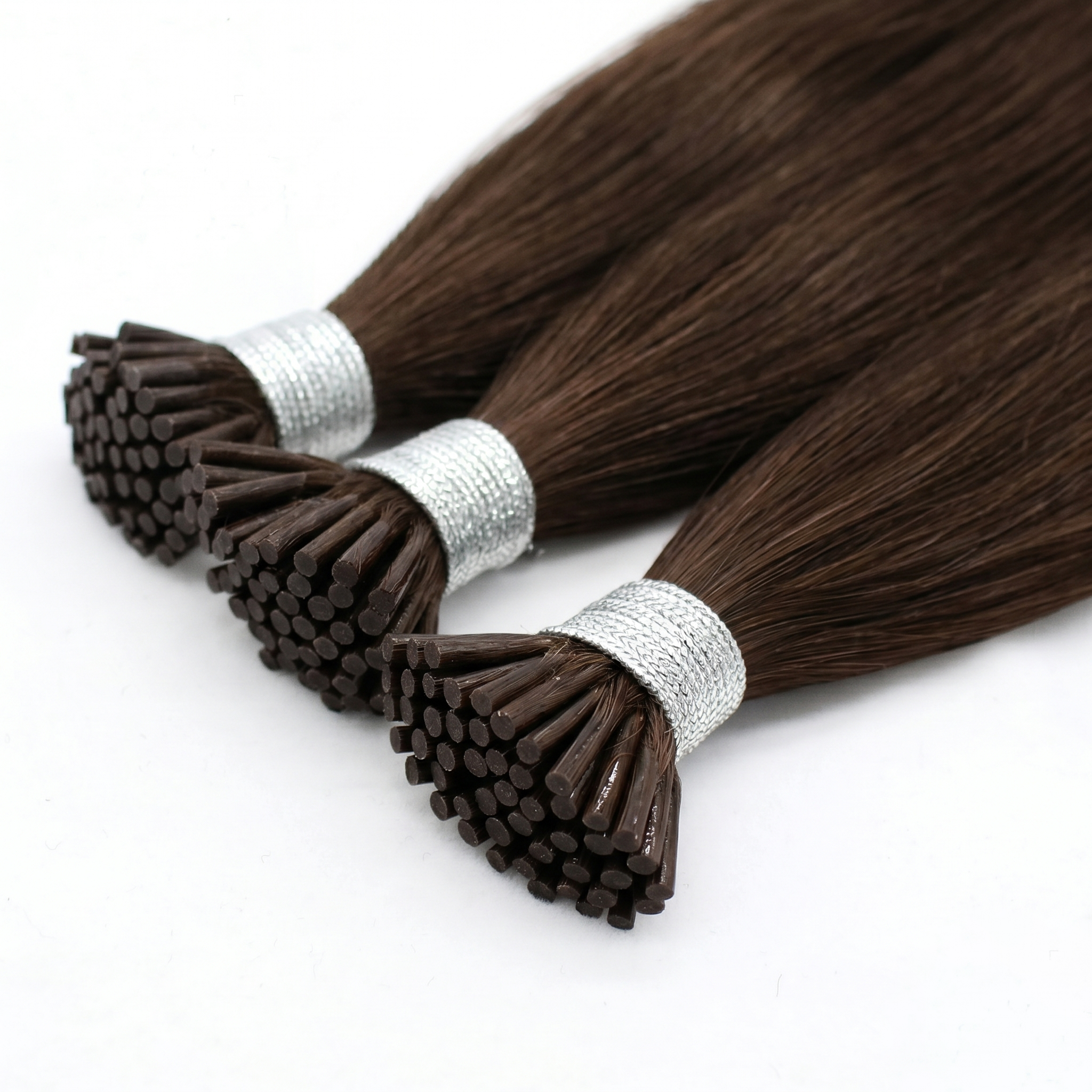 I-TIPS HAIR EXTENSIONS, COCOA BROWN #4