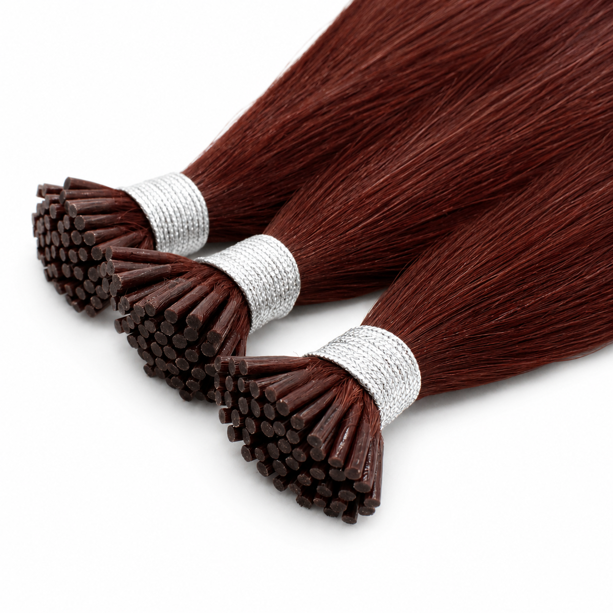 I-TIPS HAIR EXTENSIONS, MAPLE AFTERGLOW #530