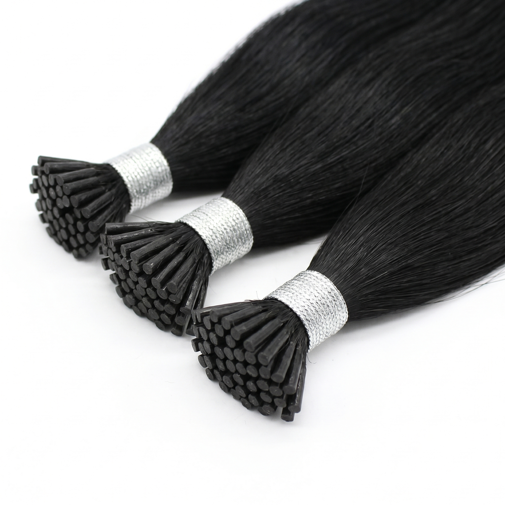 I-TIPS HAIR EXTENSIONS, ONYX CROWN #1
