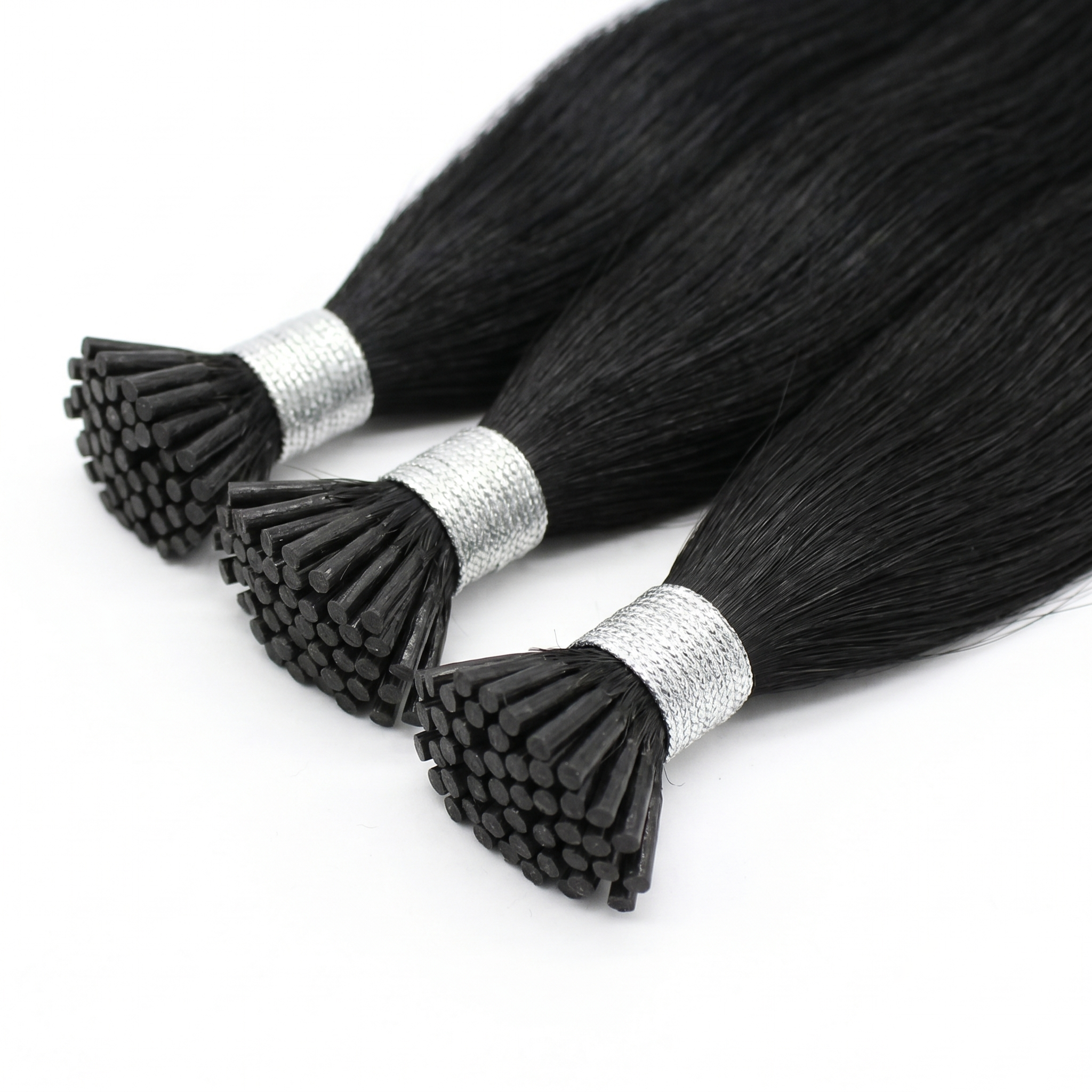 I-TIPS HAIR EXTENSIONS, ONYX CROWN #1