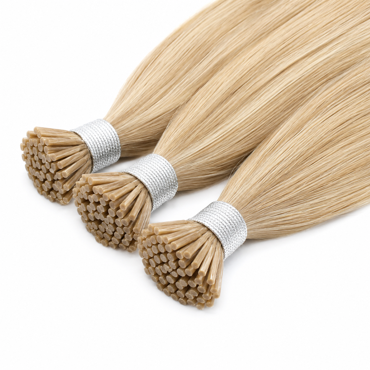 I-TIPS HAIR EXTENSIONS, PEARL GILT #18/16/24
