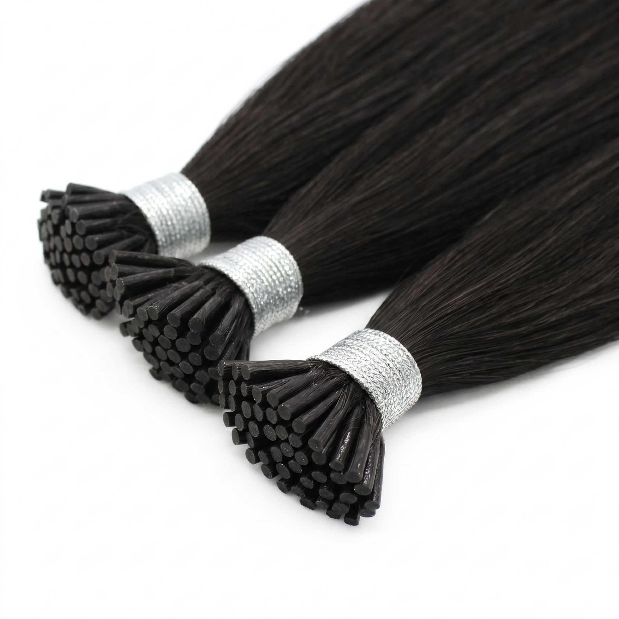 I-TIPS HAIR EXTENSIONS, VELVET NOIR #1B
