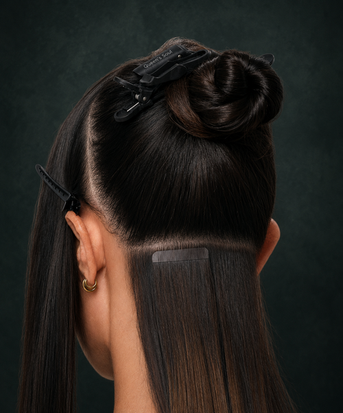 CLASSIC TAPE-IN HAIR EXTENSIONS, COCOA MUSE #1C